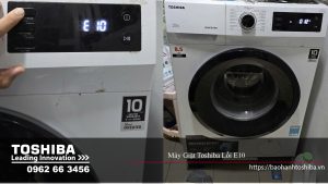 Máy giặt Toshiba lỗi E10 có nghĩa là gì?